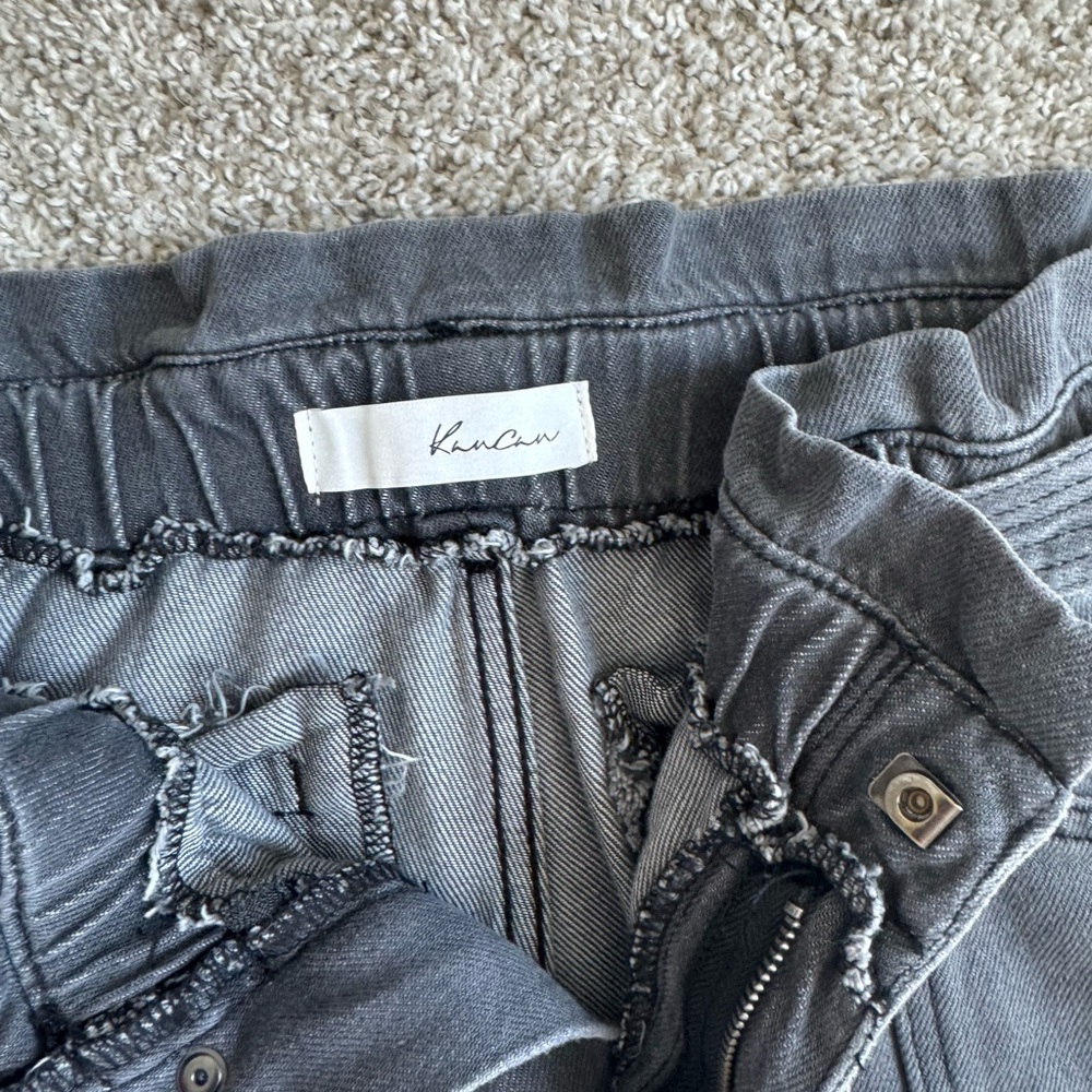 KanCan Gray Tie-Waist Pants - Picture 7 of 9